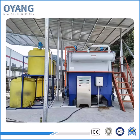 Système de flottation à air chaud pour le traitement primaire des eaux usées