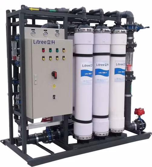Filtre à eau industriel de module de membrane d'UF de Litree pour le traitement de l'eau