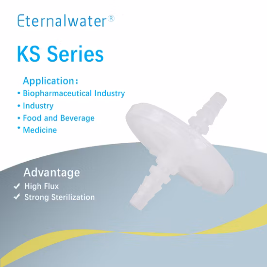 Filtres à disques adaptés à la filtration stérilisante des liquides et des gaz à petit débit