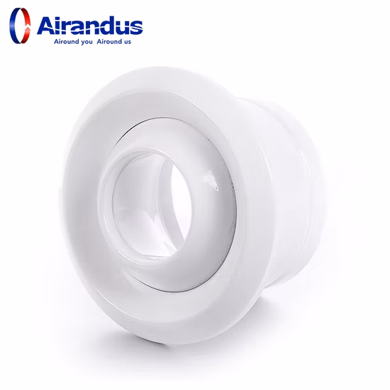 Diffuseur de Ventilation de climatiseur HVAC, bec rond réglable en aluminium, buse de Jet, diffuseur d'aération